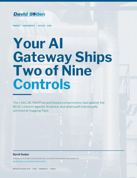 Cover of Your AI Gateway Ships Two of Nine Controls