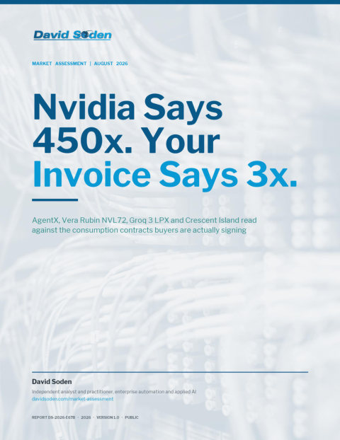 Cover of Nvidia Says 450x. Your Invoice Says 3x.