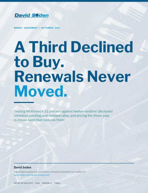 Cover of A Third Declined to Buy. Renewals Never Moved.