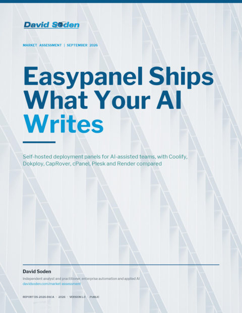 Cover of Easypanel Ships What Your AI Writes