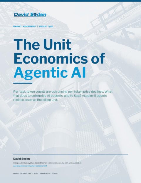 Cover of The Unit Economics of Agentic AI